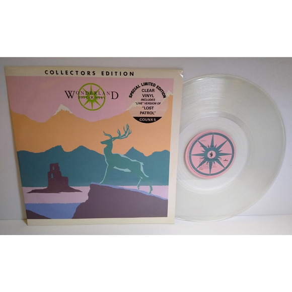 Big Country Wonderland 12" Clear Vinyl Record New Wave EP Limited Edition Hype - Picture 2 of 5
